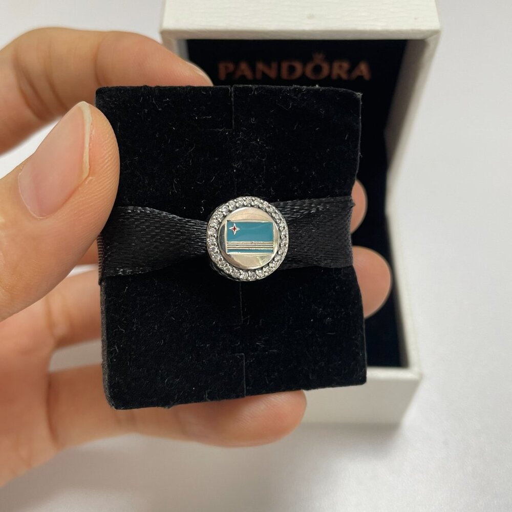Pandora ARUBA Flag Exclusive Charm Bead
